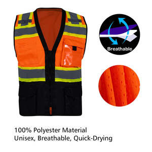 เสื้อกั๊กนิรภัยคุณภาพสูงสำหรับสวมใส่ประจำวัน ผลิตจากโพลีเอสเตอร์เนื้อนุ่ม ระบายอากาศได้ดี สไตล์สปอร์ต ดีไซน์ใหม่ล่าสุด - Product Image 4