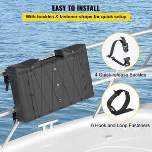 Borsa portaoggetti in tessuto Oxford 600D per 6 giubbotti di salvataggio di tipo II e contenitore multiuso per rifiuti da barca, la più adatta - Product Image 6