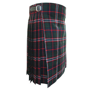 Kilt de tartán de moda escocesa para hombre, cintura ajustable, plisado, para bodas, reuniones tradicionales y uso diario. - Product Image 1