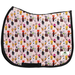 Almohadillas de montura para caballo de alta calidad, almohadilla de montura con diseño de sublimación, almohadillas de montura para equitación de gran calidad, uso multiusos. - Product Image 1