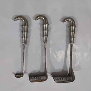 เครื่องมือผ่าตัดแบบถ่างกล้ามเนื้อ PISSCO สำหรับศัลยกรรมทั่วไป เครื่องถ่างกล้ามเนื้อหน้าท้อง ทำจากสแตนเลส จำนวน 3 ชิ้น - Product Image 4