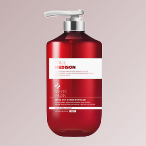 Masque capillaire 1000ml WB Korean K-Beauty Polmedison Traitement profond parfumé à la musc blanc 1.077l Lot de 2 - Product Image 6