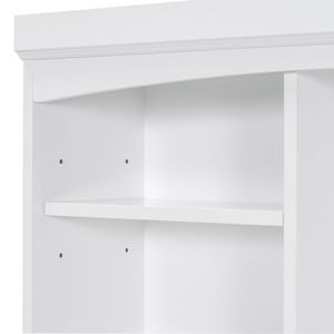 Gabinete de almacenamiento de baño independiente de 70,9 pulgadas de alto, cesto inclinable, manijas de acero de torre de lino MDF, muebles de baño con acabado blanco - Product Image 6
