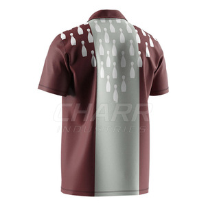 Jersey de Boliche de Alto Rendimiento, Transpirable, Talla Grande, Ligero, Duradero, Cómodo, 100% Poliéster, de Secado Rápido, para Profesionales - Product Image 4