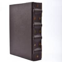 Carnet de notes A5 en cuir vintage fait main, motif Arbre de Vie Celtique, bords festonnés, écologique, 100 feuilles