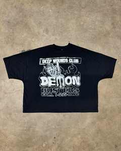 Camisetas para Hombre con Estampado Digital, Diseño Desgastado, Impresión DTG Personalizada, Lavado Ácido, Estilo Vintage, Algodón, Talla Grande - Product Image 5