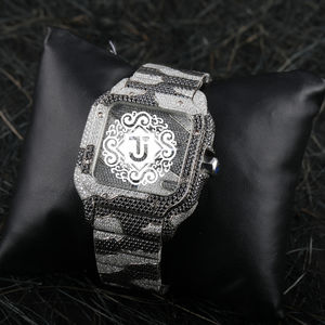 Reloj de Acero Inoxidable con Diamantes Incrustados, Esfera con Diamantes Incrustados, para Regalo y Obsequios Corporativos, Disponible en Grandes Cantidades - Product Image 1