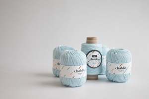 Hilo YARNA Chablis (100g) 100% algodón texturizado, ideal para regalos, manualidades, tacto suave, sostenible, hilo texturizado suave, para bricolaje. - Product Image 6