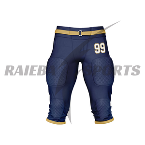 Uniforme de Fútbol Americano Sublimado de Diseño Personalizado, Tela Elástica en Cuatro Direcciones de Primera Calidad que Absorbe el Sudor, Ropa Deportiva para Equipos de Fútbol Americano - Product Image 3