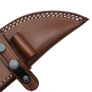 Funda de Cuero para Cuchillo Hecha a Mano, Ajuste Personalizado, Soporte de Piel de Vaca para Cuchillos de Caza, Camping y Supervivencia, Funda de Cuero para Cuchillo de Exterior - Product Image 4