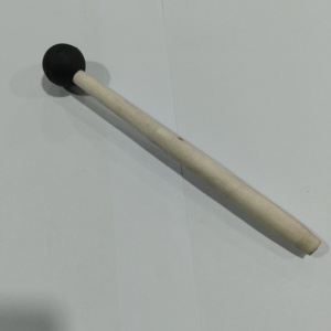 Marteau de percussion pour diapason avec embout en caoutchouc, marteau en silicone avec manche en bois pour violon, guitare, accordoir, instrument de musique, chant - Product Image 3