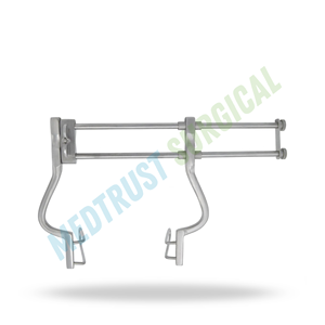 Retractor Balfour Autoajustable de Acero Inoxidable, Instrumento Quirúrgico Abdominal para Retracción de Heridas - Product Image 2