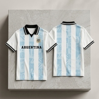 Polo de football d'inspiration rétro, vêtements de sport pour les équipes de club et les activités sportives