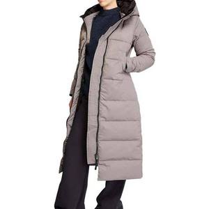 Chaqueta de Plumón de Ganso de Alta Calidad para Mujer, Invierno 2026, Impermeable, Cortavientos, Transpirable, con Capucha, Forro de Nailon, Bordado - Product Image 1