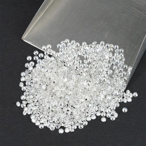 Diamants de laboratoire CVD ronds de 0,8 mm à 3 mm, couleur DEF, clarté VVS VS, pierres synthétiques brillantes en vrac pour la fabrication de bijoux - Product Image 1