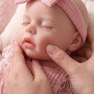 Muñecas <span class=keywords><strong>Reborn</strong></span> de Silicona Realista de 16 Pulgadas, Modelo Lucy, Bebé Dormido, Muñeca Recién Nacida Realista, Proveedor OEM ODM, Babeside - Product Image 2