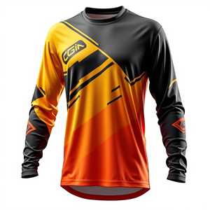 High Quality Men's Motocross Racing Jerseys Sportswear Breathable Printed Bicycle Jerseys Plus Size Motocross Jerseys For Adults - Product Image 1