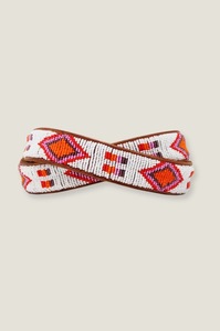 Ceinture perlée faite à la main, ceinture brodée de perles de rocaille, accessoire de mode pour cadeau et fête - Product Image 6