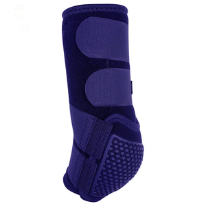 Protège-tendons de luxe personnalisés pour chevaux, en cuir collé de coton de qualité supérieure, pour sports équestres - Product Image 2