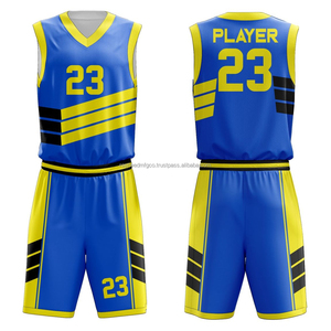 Conjunto de uniforme de baloncesto personalizado para hombre, tejido de poliéster transpirable, sublimado jersey, pantalones cortos, ropa de equipo, traje de entrenamiento - Product Image 6