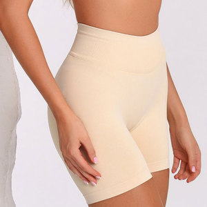 Pantalones Cortos Deportivos de Secado Rápido para Mujer, al por Mayor, para Gimnasio y Entrenamiento, de Material Elástico, con Efecto Levanta Glúteos y Fruncido, para Correr - Product Image 3