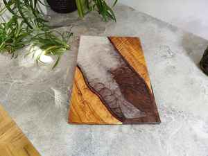 Tabla de Cortar Redonda de Resina de Alta Calidad, Personalizable, Utensilios de Cocina, Excelente Color de Resina, Apta para Lavavajillas, Mejor Precio - Product Image 3