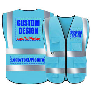 Chaleco de Seguridad Resistente para Hombre, con Franjas Reflectantes de Alta Visibilidad, Transpirable, Ligero, para Trabajo Industrial y de Mantenimiento al Aire Libre - Product Image 6