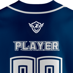 Custom Baseball Jersey Button Front Short Sleeve Team Uniform Breathable Quick Dry <b>100</b>% <b>Polyester</b> Sports <b>Shirt</b> Men Training XL - Product Image 6