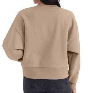 เสื้อสเวตเชิ้ตผู้หญิงลำลองสำหรับฤดูหนาว คุณภาพสูง ไซส์ 2XL ผ้าโพลีเอสเตอร์ผสมคอตตอน ถักทอ แขนยาว พิมพ์ลาย อุ่นสบาย ทรงหลวม ใส่สบาย - Product Image 5