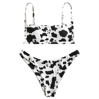 Maillots de bain pour femmes de qualité supérieure, deux pièces, maillot de bain de plage d'été, tendance, respirant, séchage rapide, ensemble de bikinis personnalisés pour femmes