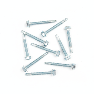 Tornillos con Recubrimiento de Zinc de Grado Profesional - Cabeza Hexagonal con Arandela, Acero al Carbono Clase 8, Venta al Por Mayor - Product Image 1