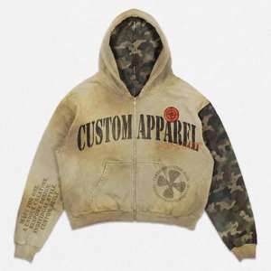 Sudadera con Capucha Personalizada Bordada, Sudadera de Forro Polar Cepillado, Sudadera Premium de Estilo Urbano para Colecciones de Boutique - Product Image 2