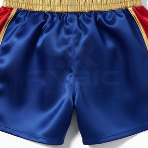 Pantalones Cortos de Muay Thai de la Mejor Calidad, Fabricados en Pakistán, Disponibles en Todas las Tallas, Equipo de Entrenamiento de Excelente Rendimiento - Product Image 5