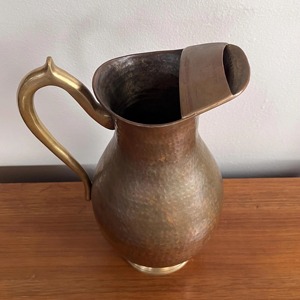 Carafe à eau en cuivre à finition texturée, carafe à eau en cuivre de style motif, carafe à eau en cuivre à finition lisse, prix d'usine en gros - Product Image 3