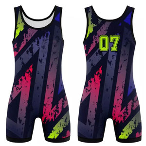 Unisex Custom Printed Front Logo Eco-Friendly Breathable Polyester Gym <b>Weightlifting</b> <b>Singlet</b> Wholesale for Adults Martial Arts - Product Image 4