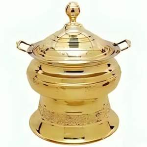 Juego de Recipientes para Calentar Comida con Base y Tapa de Acero Inoxidable, Calentador de Alimentos Tipo Buffet para Hoteles y Servicios de Catering - Product Image 5