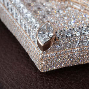 Colgante Personalizado con Número de Moissanita Iced Out, Pasa Prueba de Diamante, Estilo Hip Hop, Colgante con Letra Inicial de Diamante VVS, Joyería - Product Image 5