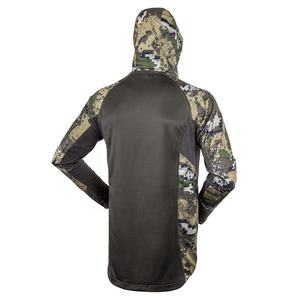 Sudadera con Capucha de Camuflaje para Caza, Camiseta Transpirable de Secado Rápido para Hombre con Máscara Integrada para Tiro con Arco y Deportes al Aire Libre - Product Image 2