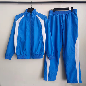 Conjunto Deportivo Personalizable de Dos Piezas para Hombre, Casual, Sólido, Cortavientos, Transpirable, con Capucha y Cordón Ajustable - Product Image 1