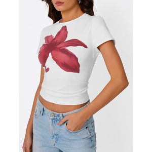 Coldker Sexy Fit Hooded Short Women's <b>Cropped</b> Tank <b>Tops</b> Custom Color Logo Floral Pattern Digital Printing Quick Dry Breathable - Product Image 3