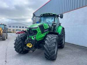 Tracteur agricole Deutz à cabine, robuste, 4x4, moteur diesel, avec cabine de luxe et climatisation, équipement agricole performant - Product Image 4
