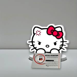 Placa Magnética de Acrílico para Extensiones de Pestañas con Logotipo Personalizado de Hello Kitty, con Diamantes, Marca Privada, Herramienta de Belleza Profesional - Product Image 6