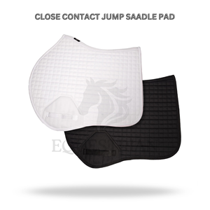 Close Contact Jump Saddle Pad Horse Riding Saddle Pad Equestrian <b>Equipment</b> - Product Image 2