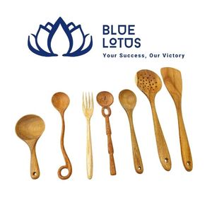 Cucharas de Madera de Acacia Ecológicas al por Mayor, las Más Vendidas, de 5.8 Pulgadas, Mini Cucharas para Miel, Mermelada y Condimentos, Solo Lavar a Mano, para Cocina - Product Image 1