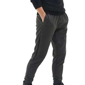 Pantalones deportivos transpirables de algodón para hombre con bolsillos con cremallera, pantalones casuales de gimnasio de secado rápido con cintura elástica para hombre - Product Image 3