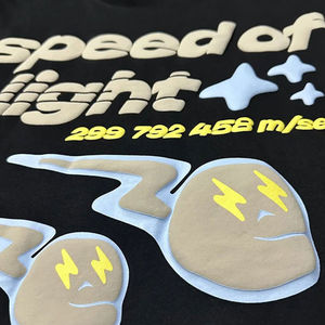 Camiseta Premium 100% Algodón de Secado Rápido para Hombre, Hecha a Medida con Material de Alta Calidad, el Mejor Logotipo con Impresión Puff en la Parte Delantera para Fitness - Product Image 3