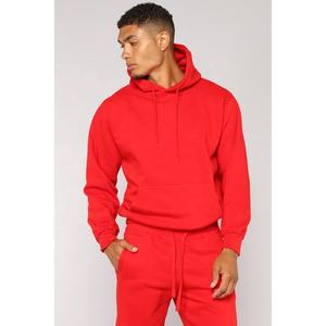 Conjunto de chándal de lana de algodón 100% para hombre, conjunto de 2 piezas personalizado, chándal de lana de algodón en blanco, conjunto de pantalones de chándal y Sudadera con capucha de invierno para hombre - Product Image 4