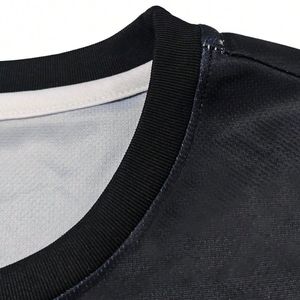 Maillot de football personnalisé pour adultes à faible MOQ, 100 % polyester, imprimé par sublimation, à séchage rapide, respirant, uniforme de football OEM - Product Image 3