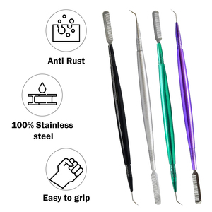 Outils de lifting des cils personnalisés de qualité supérieure avec couleur et logo, applicateur de cils en acier inoxydable, outil de beauté en gros - Product Image 4