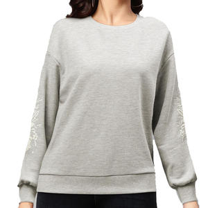 Sweat-shirt de sport à séchage rapide pour femme, personnalisable, vente en gros, collection très demandée - Product Image 2
